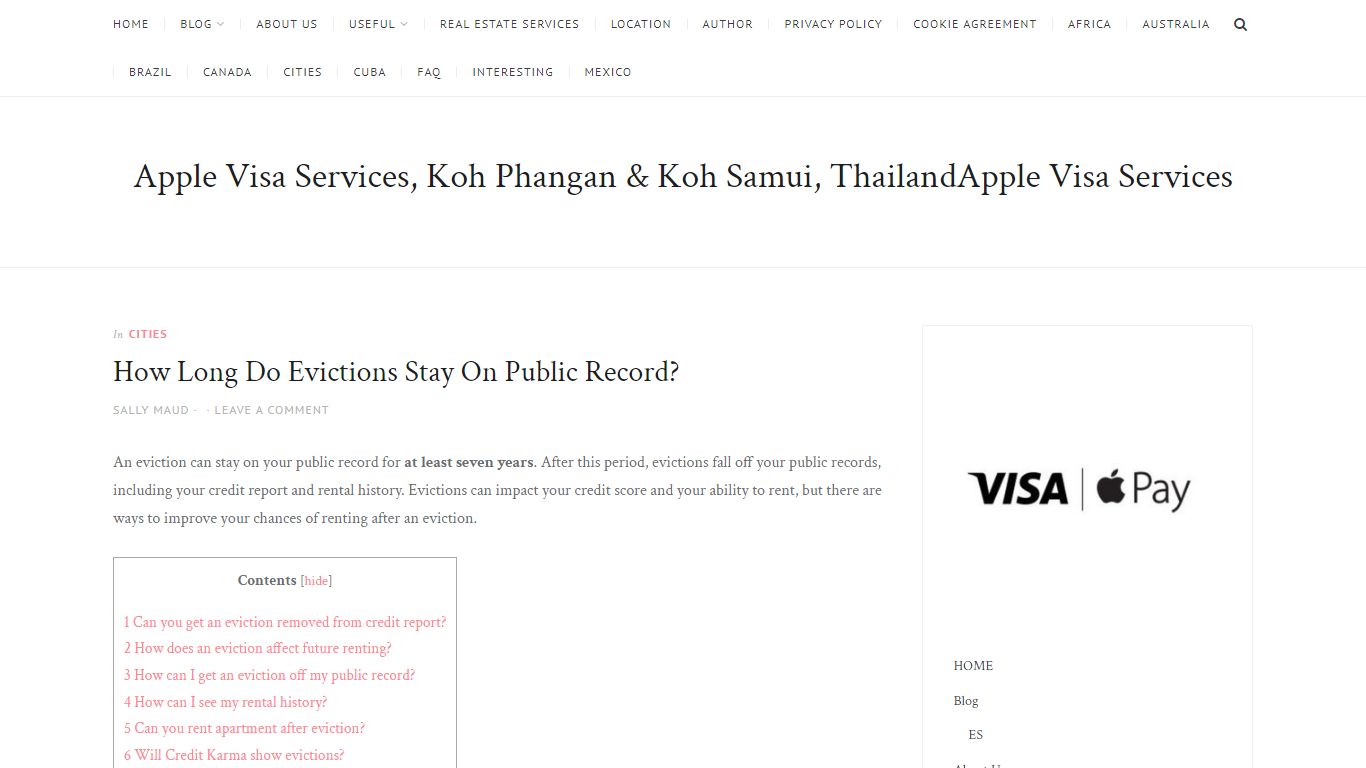 How Long Do Evictions Stay On Public Record?